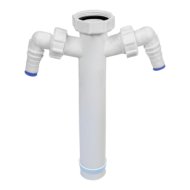 Kötőcső 6/4" mosdó és mosógép csatlakozóval