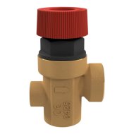 Biztonsági szelep 1/2" nyomásmérő csatlakozóval