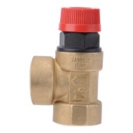 Ferro biztonsági szelep 1/2”x1/2” 2,5 bar fűtés-és melegvíz rendszerhez