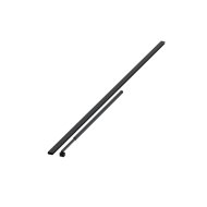 Walk-in zuhanyfalhoz rögzítőszett matt fekete sarokba szereléshez