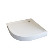 Oceano zuhanytálca akril 90x90x12cm íves fix előlappal