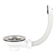 Góliát mosogató lefolyó 6/4"x114 túlfolyóval