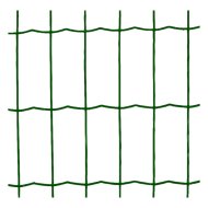 Nortene DECOMET 100 ponthegesztett drótháló PVC bevonattal zöld 1x10m
