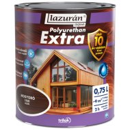 Lazurán Aqua PU extra vastaglazúr 1820 mogyoró 0,75l