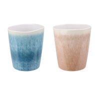 Bögre 450ml 10.5x9x9cm 2-féle színben melamin