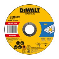 DeWalt vágókorong fém 115x3mm 22,23 mm DWA8434IA-AE