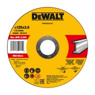 DeWalt vágótárcsa fém 125x3mm 22,23 mm DW T27