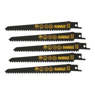 DeWalt DT2362-QZ kardfűrészlap, BiMetál, fa/fém, 152mm 5db/cs