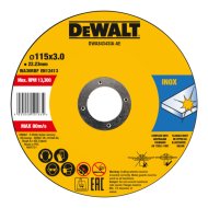 Dewalt DWA8434SIA-AE 115x3x22,23mm inox vágókorong