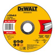 Dewalt DW4543AIA-AE csiszolókorong, fém, 125×6×22,23 mm T27