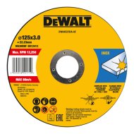 Dewalt DWA4522SIA-AE vágókorong, INOX, 125x3x22 mm T27