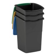 Curver Korall 3 db-os műanyag fedeles szemetes szett, 3x47L