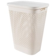 Curver Pure szennyestartó 55l 58,1x43,4x34,6cm fehér műanyag