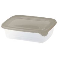Curver Fresh&amp;go tégla ételtartó 0,5l 4,6x16,7x12,7cm szürke tető műanyag
