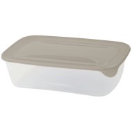 Curver Fresh&amp;go tégla ételtartó 2l 7,2x25,6x16,7cm szürke tető műanyag