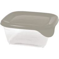 Curver Fresh&amp;go tégla ételtartó 3l 10x25,7x16,7cm szürke tető műanyag