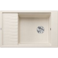 Blanco Elon XL6S törtfehér silgranit mosogató ráccsal és csepptálcával