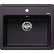 Blanco Legra 6 silgranit fekete mosogató 58,5x50x19cm
