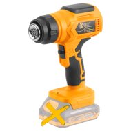 Akkus hőlégfúvó Expert UXHG450 akku és töltő nélkül