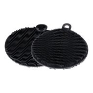 Mosogatószivacs fekete szilikon