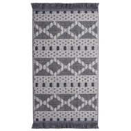 Splendid Marcan szövött szőnyeg 80x200 cm rojjtokkal szürke