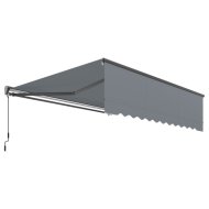 Reckmann Félkazettás 395x250cm motoros napellenző, antracit