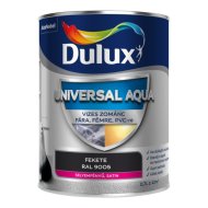 Dulux Universal Aqua zománcfesték 0,7l RAL 9005 fekete