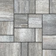 Semmelrock Citytop Kombi 6 cm grafit-terra térkő 1sor=1,08nm 1raklap=12 sor=12,96nm