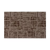Absztrakt lábtörlő 60x80cm barna