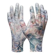 Miss Flower 7 PU mártott kerti védőkesztyű