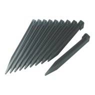 Nortene ETIK FIX leszúró Etik Bordura rögzítéséhez 2x2x27cm zöld 10db/csomag