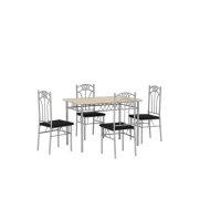 Emma 2 étkezőgarnitúra 4 személyes MDF asztallap kárpitozott székek