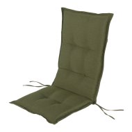 Reckmann Kültéri párna 120x52x8cm magas háttámlájú székhez, zöld