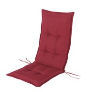 Reckmann Kültéri párna 120x52x8cm magas háttámlájú székhez, piros