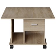 Moveo dohányzóasztal 70x70x44cm Sonoma tölgy