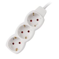 Entac S1 Védőérintkezős Elosztó 3 foglalat 3680W IP20 1,5m 3G1.5