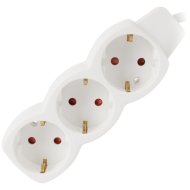 Entac S1 elosztó 3 foglalattal, 1,5 méter kábellel