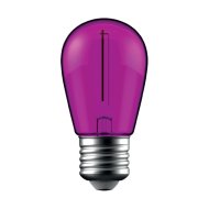 Avide Dekor LED filament E27 max 1W 50lm IP20 gömb lila