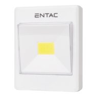 Entac hordozható fali kapcsoló LED lámpa 11W 30lm IP20