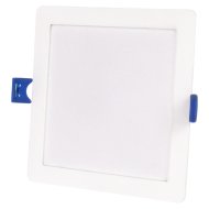 Avide LED beépíthető mennyezeti lámpa 9W WW 825lm 3000K IP20 12x12x2,7cm műanyag