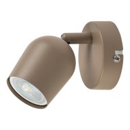 Rábalux Lianet fali szpot lámpa GU10 max.1x15W L13cm szürkebézs