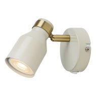 Rábalux Nezori fali szpot lámpa GU10 max.1x15W L13,5cm csontfehér