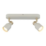 Rábalux Nezori mennyezeti szpot lámpa GU10 max.2x15W L34cm csontfehér