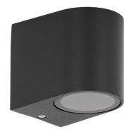 Avide Alega kültéri fali lámpa GU10 max. 1x10W IP44 9,2X6,8X8cm fekete
