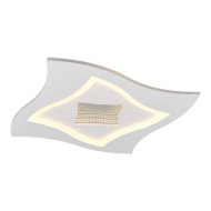 Trio Klint fali-mennyezeti LED lámpa 21W 2350lm 2700-6500K IP20 D:50cm H:6cm matt fehér