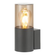 Avide Athen kültéri fali lámpa E27 max.1x10W IP54 12x22x9cm fekete