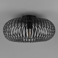 Trio Johann beltéri mennyezeti lámpa E27 max.60W fém fekete