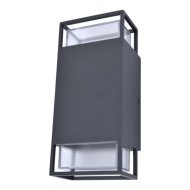 Ridge kültéri falikar GU10 2xMax.25W szürke