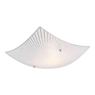 Trio Elisa fali-mennyezeti lámpa E27 1X max. 40W IP20 30x30x9cm üveg