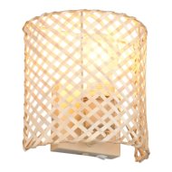 Reality Bina beltéri fali lámpa E27 max.1x25W ff.nélk. 19x19x10,5cm bambusz natúr